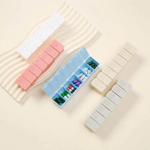1pc Weekly Pill Box Travel Medicine Storage Pill Case Organi