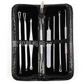 Spot Comedone Acne 7pc Tool Pimple Extractor Kit Blackhead