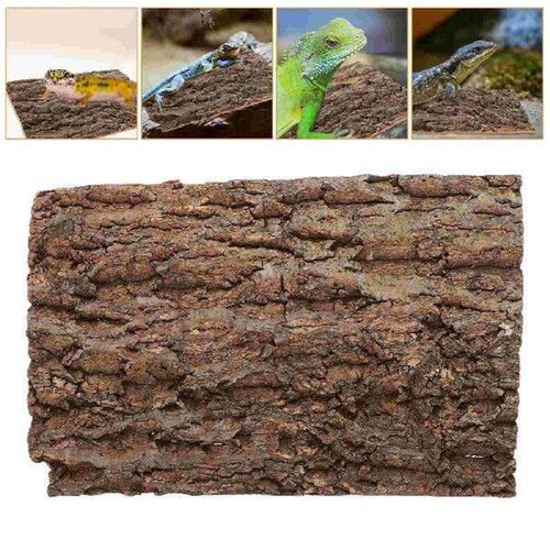 Pet Decorative Board Cork Bark Reptile Supply Terrarium