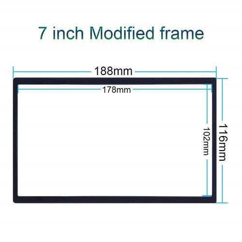 Double Din Car Radio Fascia for Car Radio 7018B 7010B 8702 7