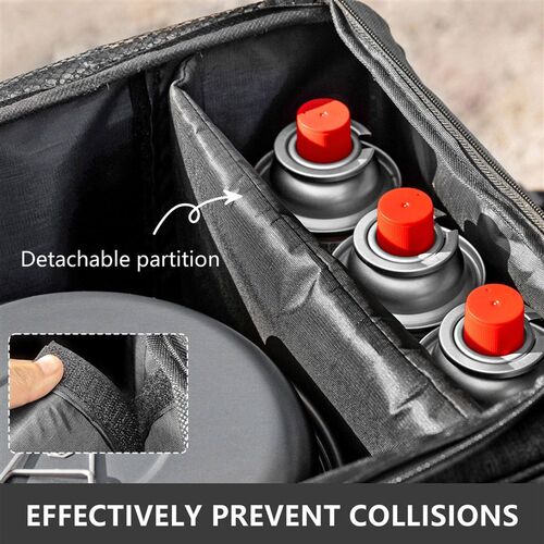 BISINNA Outdoor Camping Bag 26L Folding Gas Tank Storage Bag