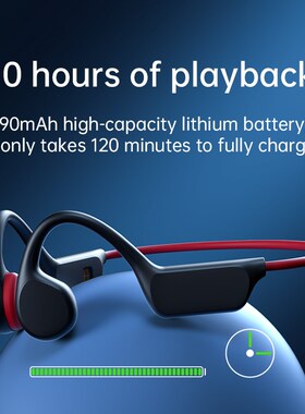 Bone Conduction Earphones Bluetooth Wireless IPX8 Waterproof