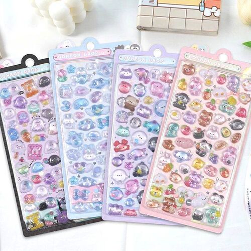 1 pc Creative Candy Ghost Rabbit Drop 3D Relief ers Scrapboo
