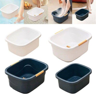 Foot Bath Basin Multifunctional Pedicure Foot Soak Sturdy