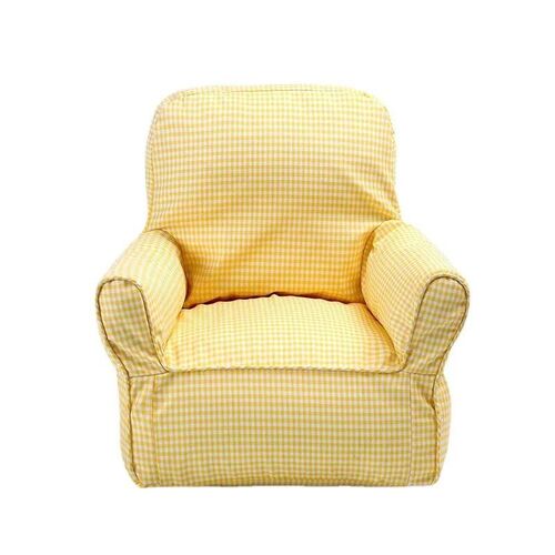 Portable newborn Photography Props Kids Single Sofa  Solid C