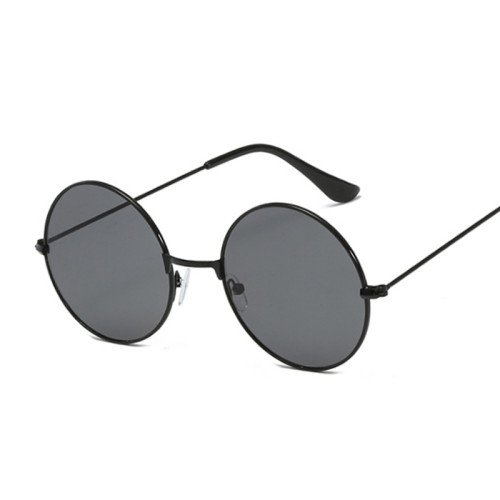 2020 Retro Round Pink Sunglasses Woman Brand Designer Sun Gl