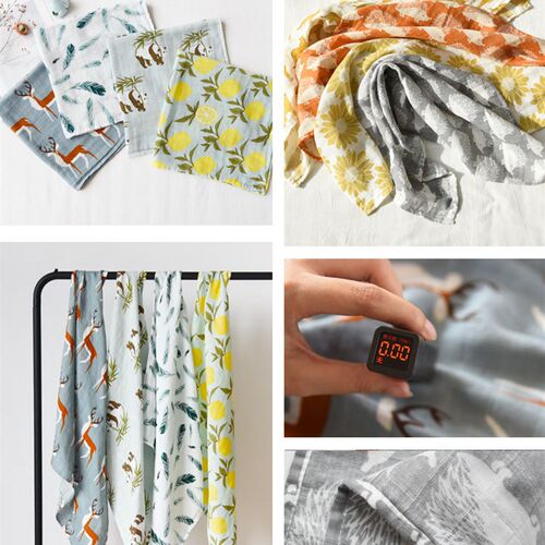 New Cotton Baby Blankets Newborn Soft Cotton Baby Blanket Mu