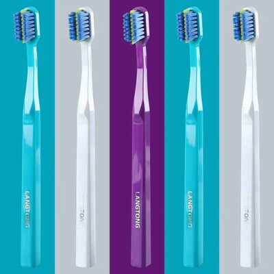 3PC Clean Orthodontic Braces Adult Orthodontic Toothbrushes