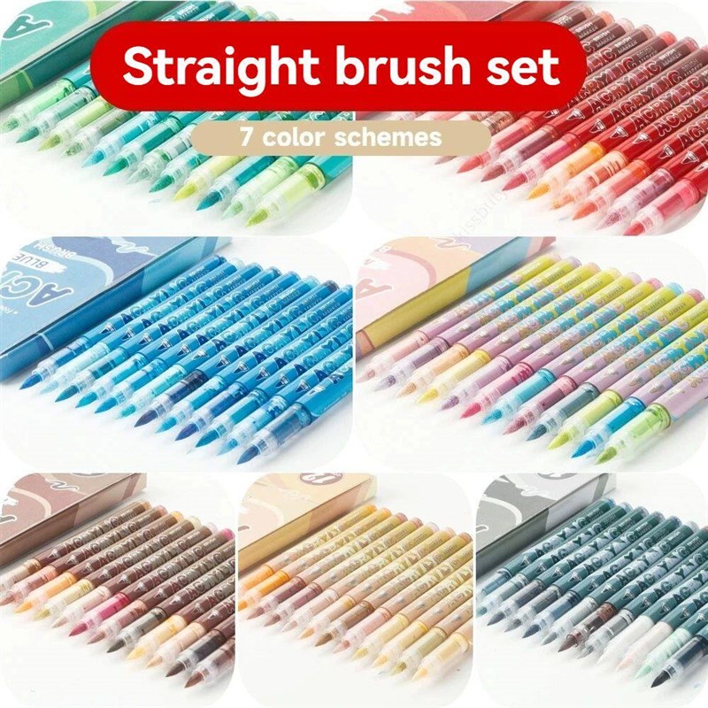 84 Colors Acrylic Paint Markers, With Direct-Liquid Ink Syst图片