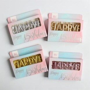 gold local candles long pencil candle bright Birthday