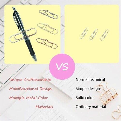 Multifunctional Paper Clips And Pen Holder, Portable Office
