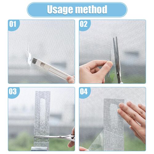 Window Net Anti-mosquito Mesh Screen Repair Tape Repair Brok