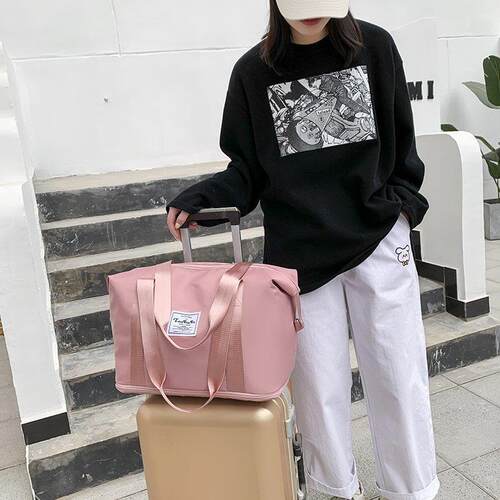Women Bag Canvas Bag Large Capacity Travel Tote Bag Printing