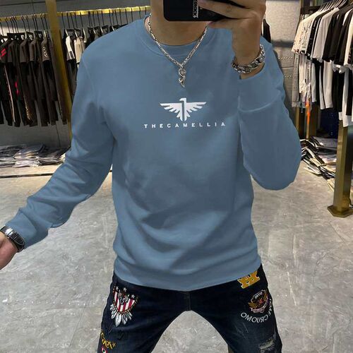 European Station Autumn New Mens Sweater tendy Ins All-matc
