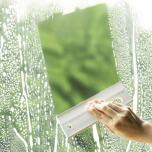 Glass and Wall Squeegee, Water Scraper for Bathroom Window C
