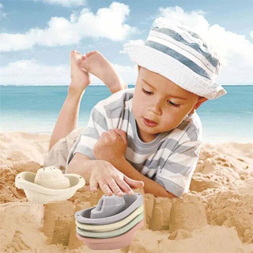 Baby Bath Toys Stacking Boat Toys Colorful Early Education I
