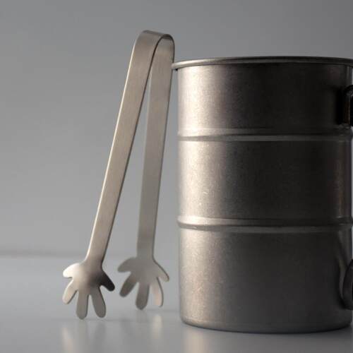 Stainless steel small clip Ice cube clip Sugar cube clip