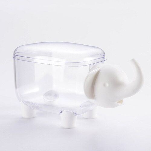 Makeup Organizer Box Transparent Desktop Storage for Cotton
