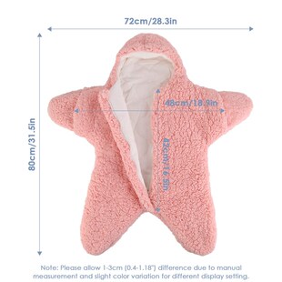 Baby stroller sleeping blanket, baby wool for warmth