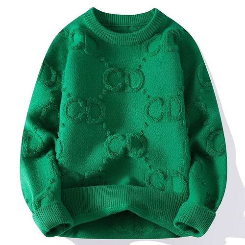 2023 New Winter Thick Warm Cashmere Sweater Men High End Lux