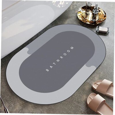 Absorbent felt bedroom entrance door mat bathroom rug carpet