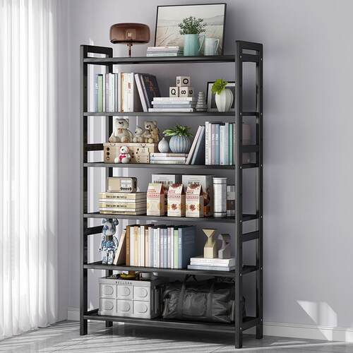 Simple bookshelf for small apartments, wall-mounted, multi-