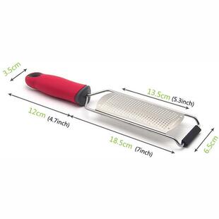 Cheese Grater Lemon Zester Kitchen Tool Onion Slicer Holder