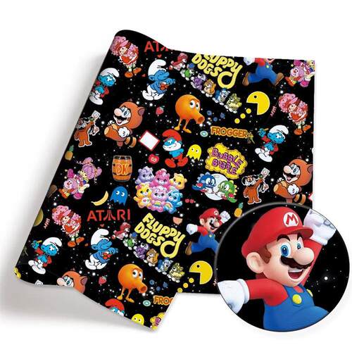 Mario game Fabric140*50cm Handmade Sewing Patchwork Quilting