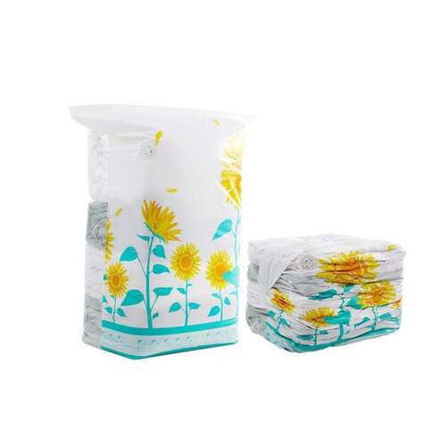 Stereo vacuum bag compression bags Quick exhaust air storage