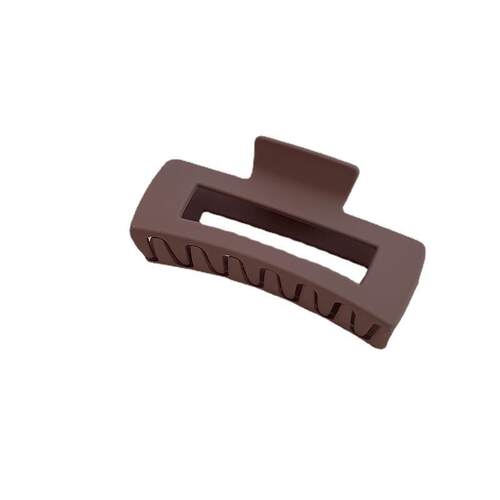 发夹Hot Sale Solid Color Claw Clip Large Barrette Crab Hair1
