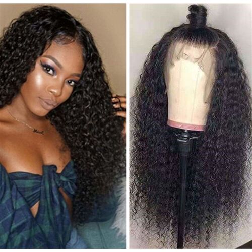 13x4 Curly Lace Front Wigs Human Hair For Black Women Wig