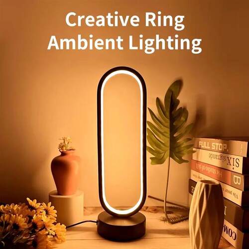 New Ring LED Desktop Decorative Lamp Letter G Table Lamp 3 C