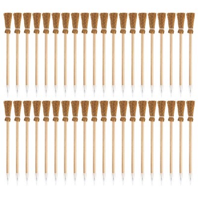 40 Pcs Witch Broom Pencils for Halloween Broomstick Ballpoin