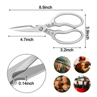 Stainless Scissors Accessories Fun Sharp Multi Steal Kitchen