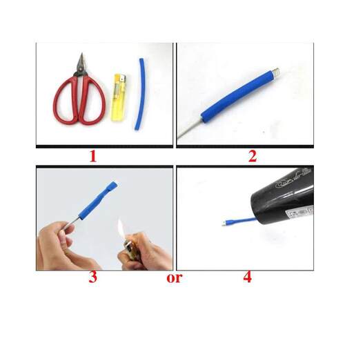 10cm Cable Protector Heat Shrink Tube Organizer Cord