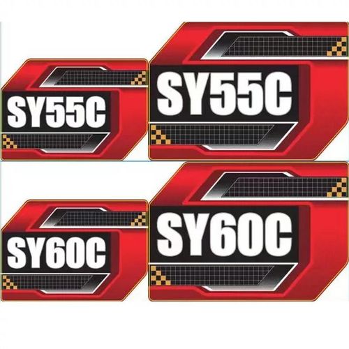 三一国四款挖机车标贴纸SY0C/1C185C/200C/215C/285C型号