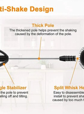 Electric Milk Frother Portable Handheld Mini Coffee Foamer M