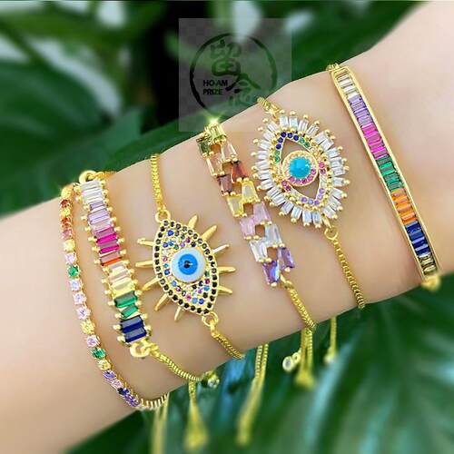 。Fashion exquisite micro set zircon pull Brlet womens colo