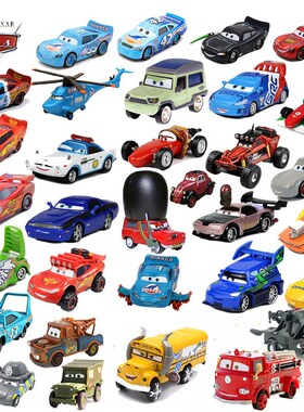 Pixar Cars 2 3 Lightning McQueen Axelrod Mater miss Mother 1