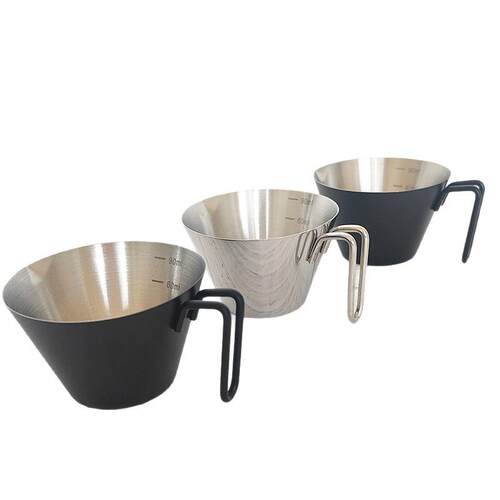 304 stainless steel cup for measuring Italian espresso