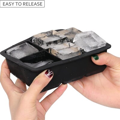 Ice Cube Trays  Silicone Sphere Whiskey Ball Maker Square