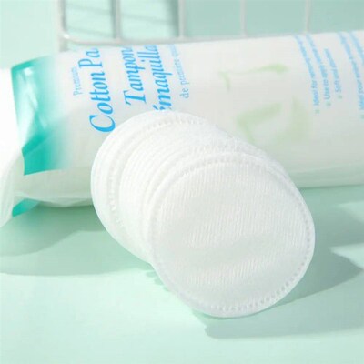 100/900pcs Disposable Clean Cotton Pads Soft Double-sided Ma