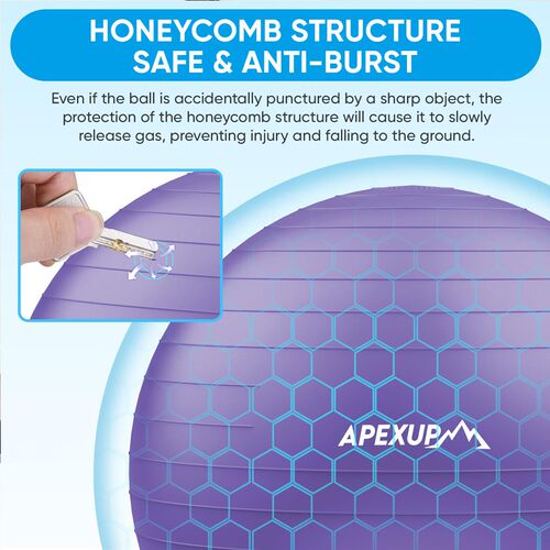 Yoga Ball Exercise Ball for Working Out Anti-Burst and Slip