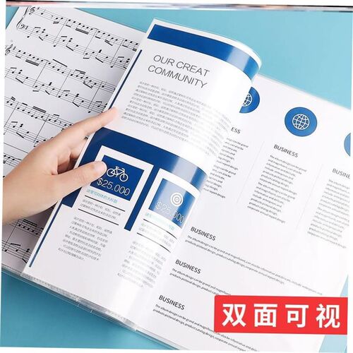 folders brochures, multi-layer A4 insert file folder文件夹