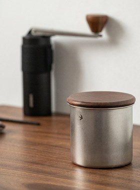 Swallow Can  复古不锈钢密封收纳储物罐 咖啡豆保存罐 生活美学