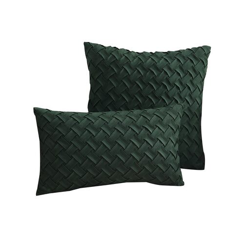 Nordic pillowcase hand-woven deerskin velvet cushion cover