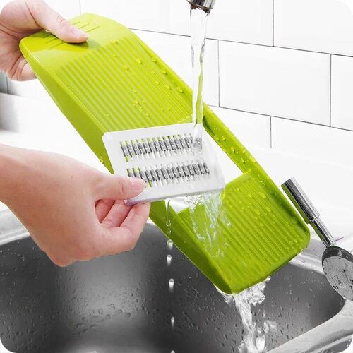 Mandoline Slicer Stainless Steel Vegetable Slicer with 3 Bla