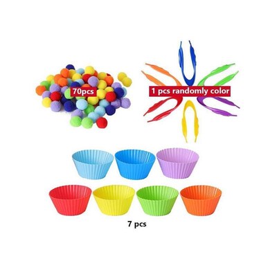 40/80Pcs of Childrens Fine Motor Skills Learning Counti