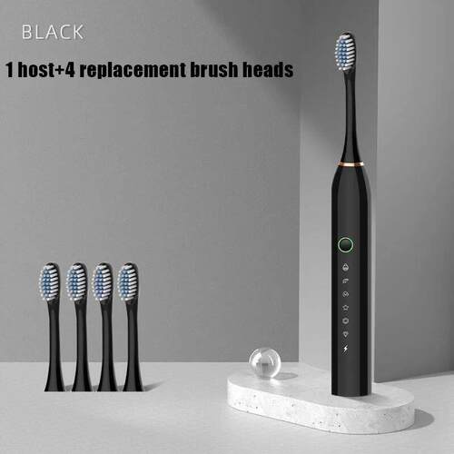 2025 Sonic Electric Toothbrush with 6 Cleaning Modes  Adult