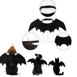 Halloween Costume for Dogs Pet Bat Wings Cat Dog Bat Costume